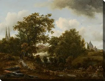 Картина Пейзаж близ Девентера