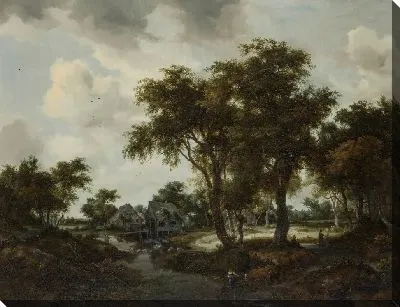 Картина Водяная мельница (Тревор Пейзаж)