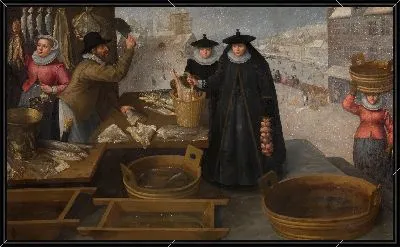 Рыбный рынок или зима