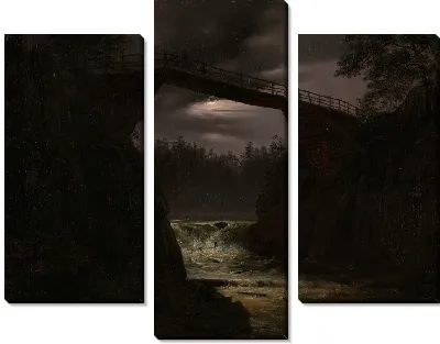 Картина Мост Хауге за пределами Арендал