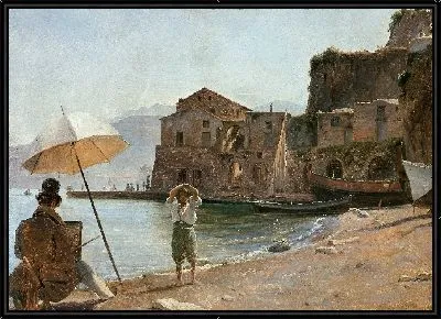 Художник и мальчик