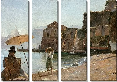 Художник и мальчик