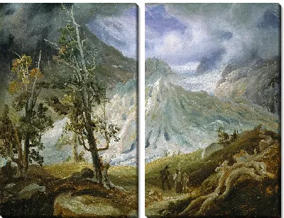 Картина Гриндельвальдглетчер