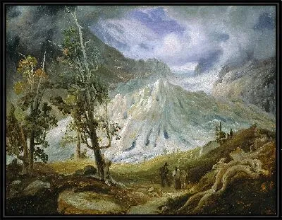 Картина Гриндельвальдглетчер