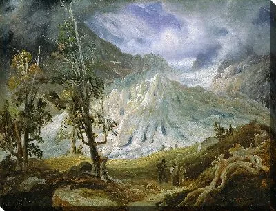 Картина Гриндельвальдглетчер