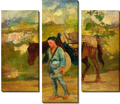 Картина Японская крестьянка
