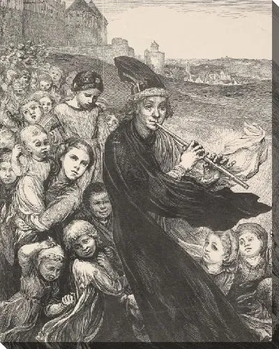 Картина Крысолов Хамельн