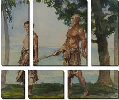 Слепой и его дочь, Вайала, Самоа