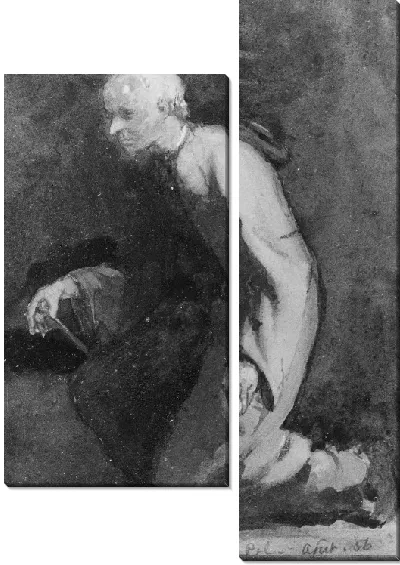 Картина Бритни Бидл - эскиз от природы