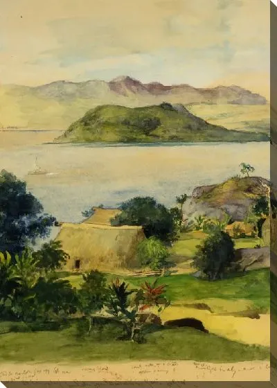 Картина В Ницереланги, 2 июля Рату Джони Мандрививи "Что?"