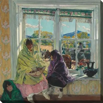 Картина Лузанна [Lousuanna Lujan] и ее сестры