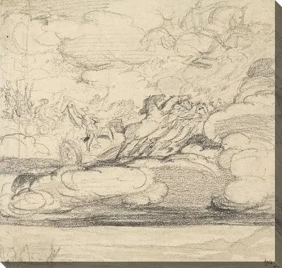 Картина Илия отбрасывает мантию