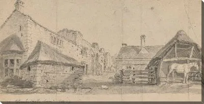 Картина Замок Колкомб, Девоншир