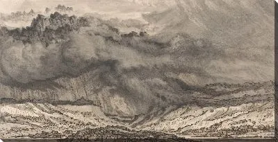 Картина Сноудон, приближающаяся буря