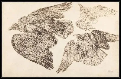 Картина Орлы