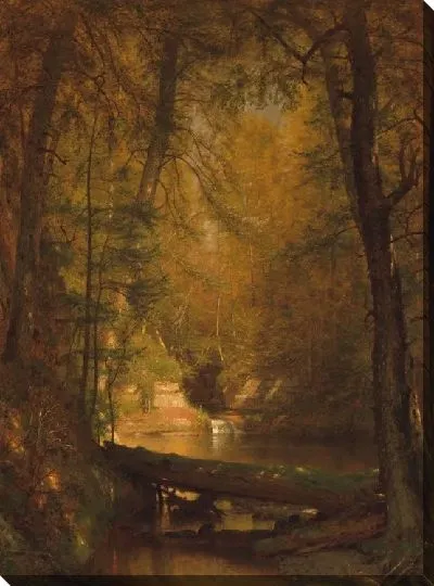 Картина Форелевый бассейн