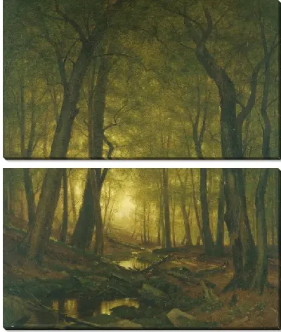 Вечер в лесу