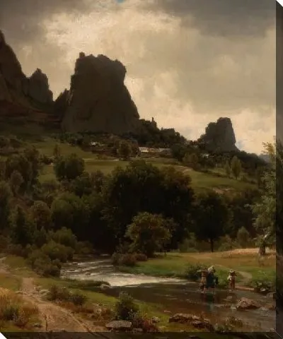 Картина Летняя пастораль (вид на Калленфельс)