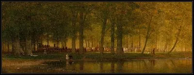 Картина Встреча в лагере