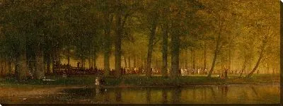 Картина Встреча в лагере