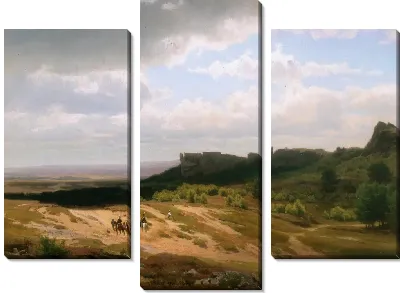 С гор Гарц (Всадники в горах Гарц)