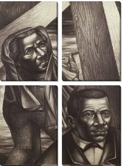 Картина Сожурнер Правда и Букер Т. Вашингтон