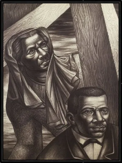 Картина Сожурнер Правда и Букер Т. Вашингтон