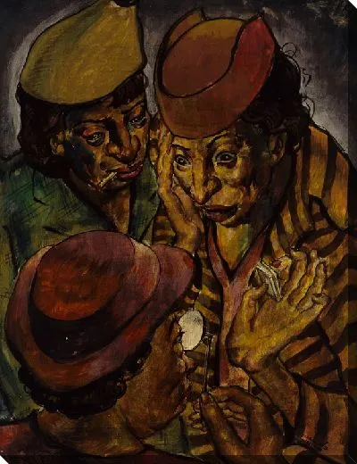 Картина Вечеринка на мосту