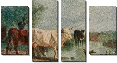 Картина Утиный пруд