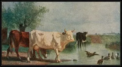 Картина Утиный пруд