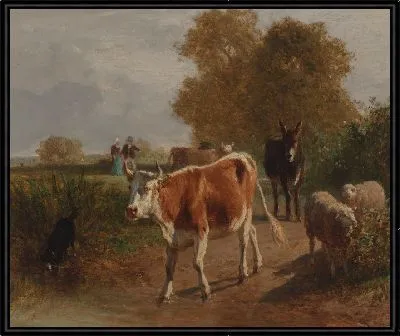 Овцы и крупный рогатый скот