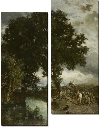 Картина Стадо овец