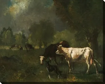 Скот на пастбище