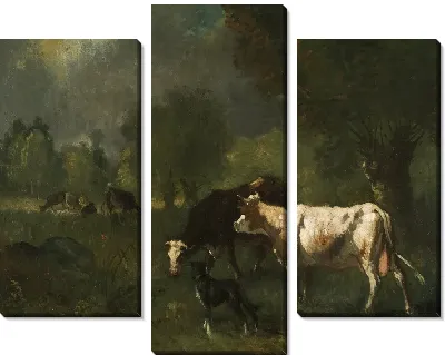 Скот на пастбище