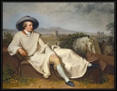 Гете в римской Кампаньи