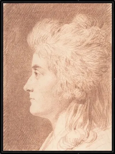 Картина Профиль Портрет мисс Вилинг