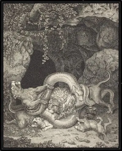 Картина Животное Лаокоон