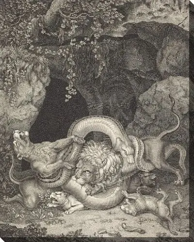 Картина Животное Лаокоон