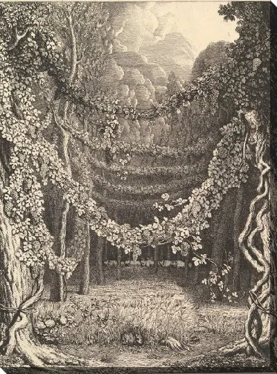 Картина Фронтиспис к выпуску IV «Гомера из древностей», Геттинген: Генрих Дитерик, 1801–05 и Штутгарт: Дж. Г. Котта, 1821