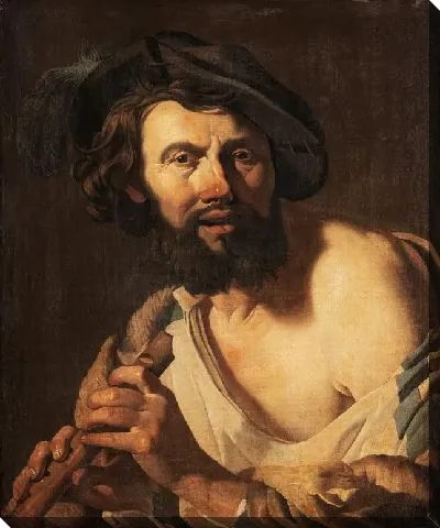 Человек с флейтой