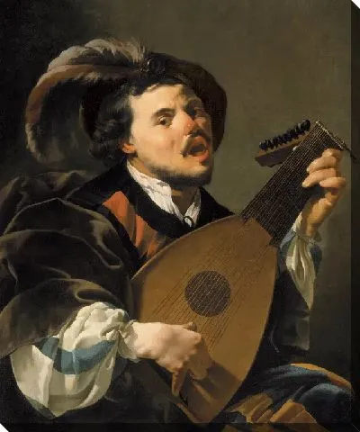 Картина Поющий лютник