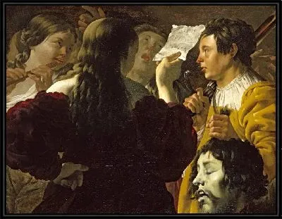 Давида хвалят израильские женщины