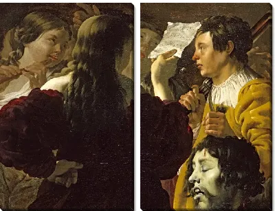 Давида хвалят израильские женщины