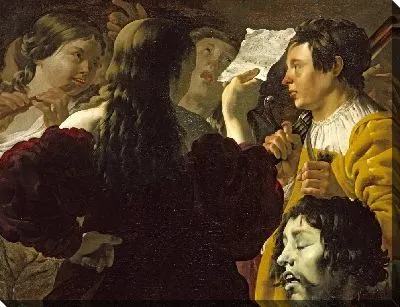 Давида хвалят израильские женщины