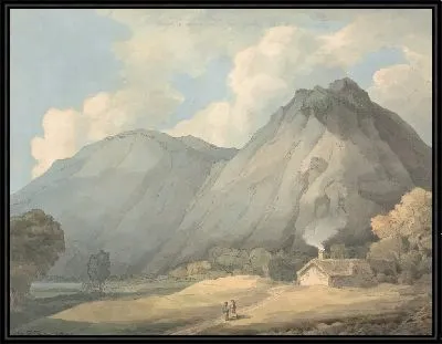 Картина Крейг-й-Адерин, около Лланфихангел-и-Вымпела