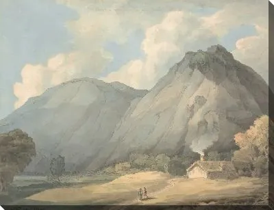 Картина Крейг-й-Адерин, около Лланфихангел-и-Вымпела