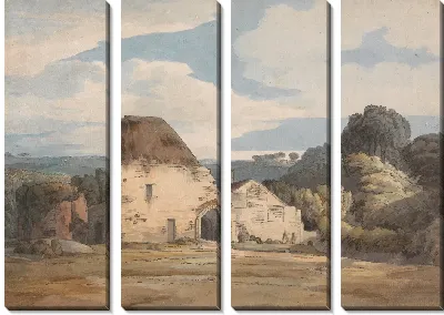 Картина Аббатство Данкесвелл, 20 августа 1783 г.