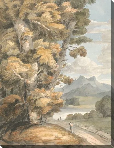 Картина Дорога к озеру