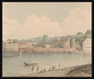 Лестница Воксхолл, из Миллбанка, 5 июля 1797 г.