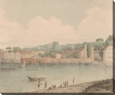 Картина Лестница Воксхолл, из Миллбанка, 5 июля 1797 г.